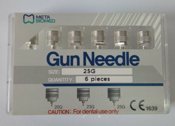 Иглы инжекторные (Gun needle), 6 шт МЕТА Biomed