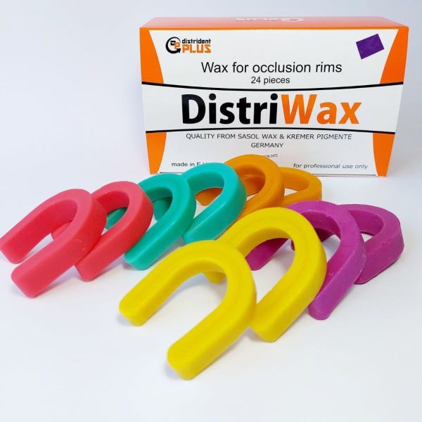 Прикусные валики в форме челюсти, 24шт Distrident