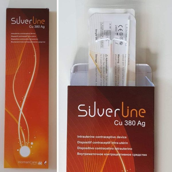 Спіраль внутрішньоматкова Silverline Cu 380 Ag