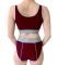 Комплект “Спорт БОРДО”, топ+трусики
