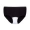 Сліпи трусики чорні з захисною ластовицею стандартного розміру