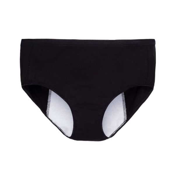 Сліпи+ трусики чорні з подовженою захисною ластовицею