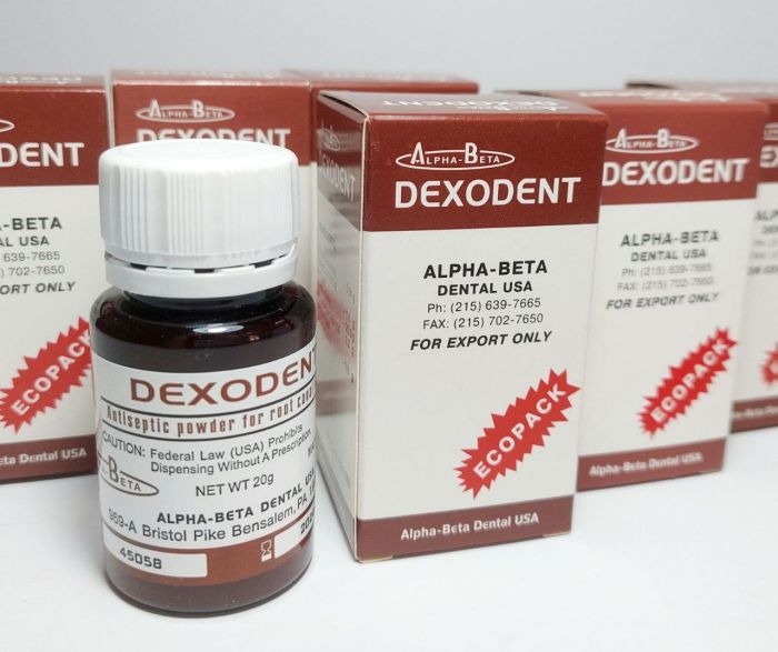 Дексодент (Dexodent) порошок с дексометазоном, 20 г