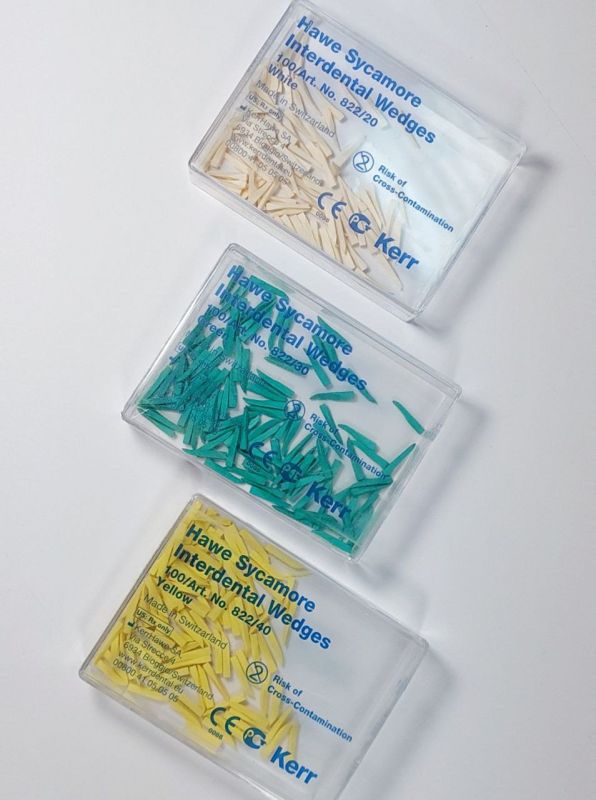 Клини Hawe Sycamore Interdental Wedges, 100 шт/уп.