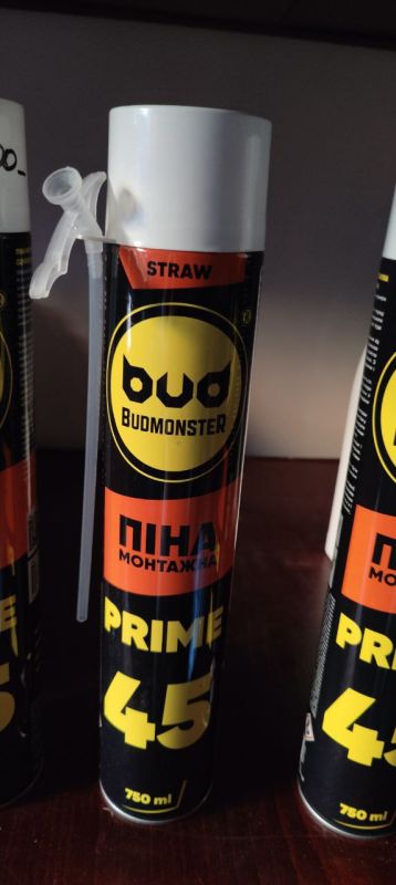 Пена ручная Budmonster Prime 45, 750 мл