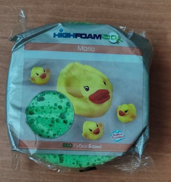 Губка банна Mario
