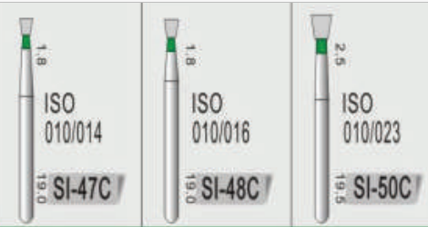 Стоматологічні бори DIAMOND BURS SI