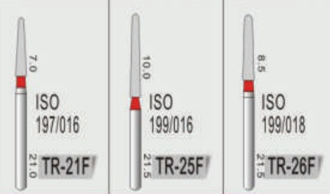 Стоматологические боры DIAMOND BURS  TR